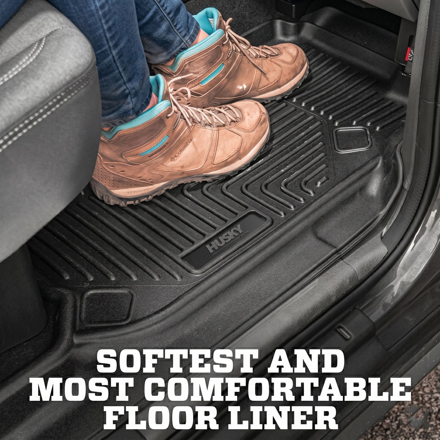 Husky Liners X-act Contour softest most comfortable floor liner