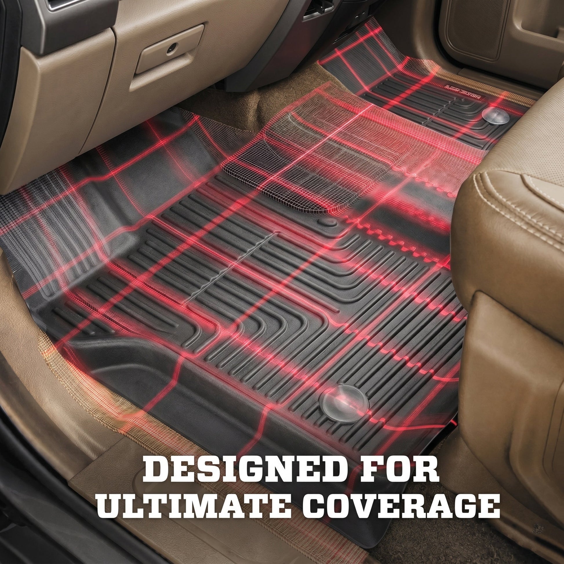 Husky Liners X-act Contour laser-scanned ultimate coverage