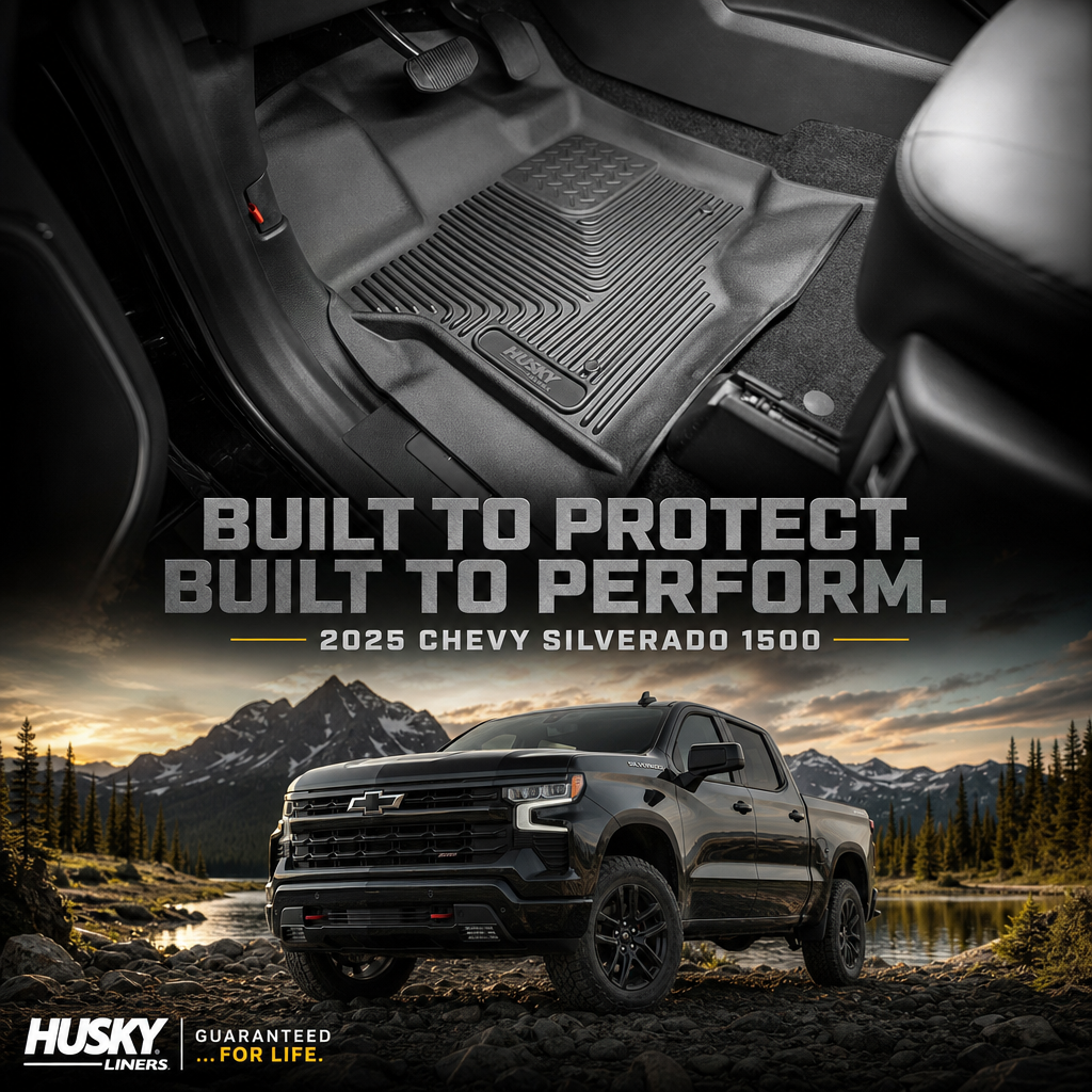 Husky Liners X-act Contour floor liners for Chevrolet Silverado / GMC Sierra