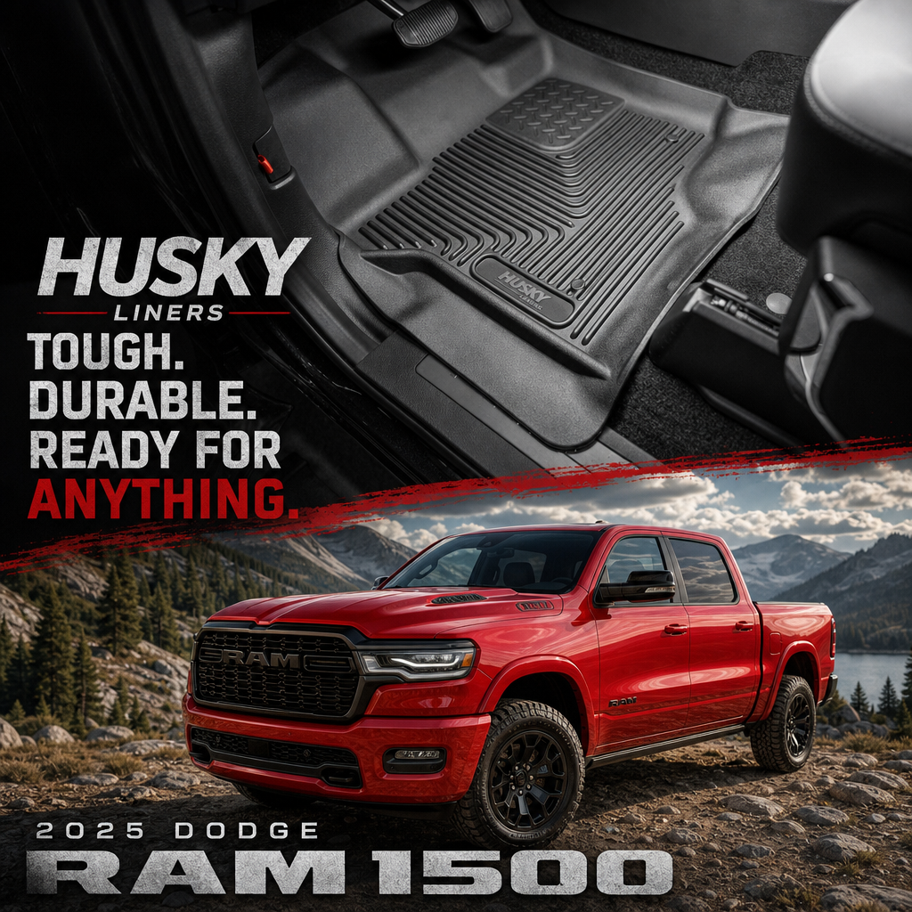 Husky Liners X-act Contour floor liners for RAM 1500 Crew Cab