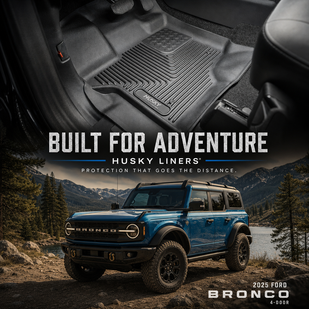 Husky Liners X-act Contour floor liners for Ford Bronco