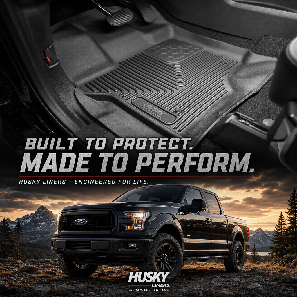 Husky Liners X-act Contour floor liners for Ford F-150 SuperCrew