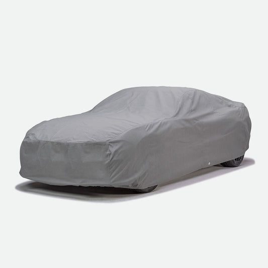 DaShield WeatherTec UHD Series heavy-duty car cover with 5-layer all-weather fabric