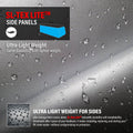 DaShield RV Cloud travel trailer cover reinforced side panels for wind and UV protection