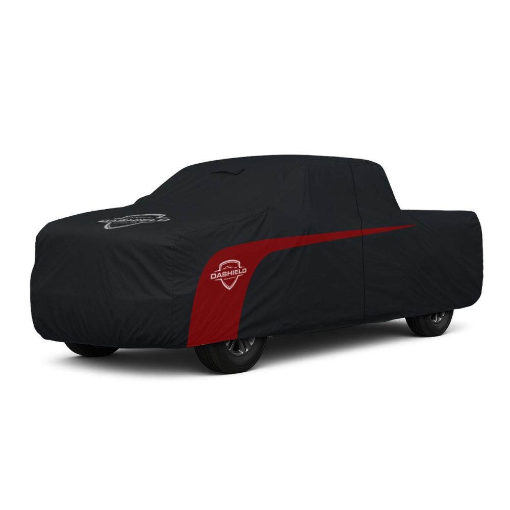 DaShield Ultimum Lite truck cover in black with zippered door access and secure fit