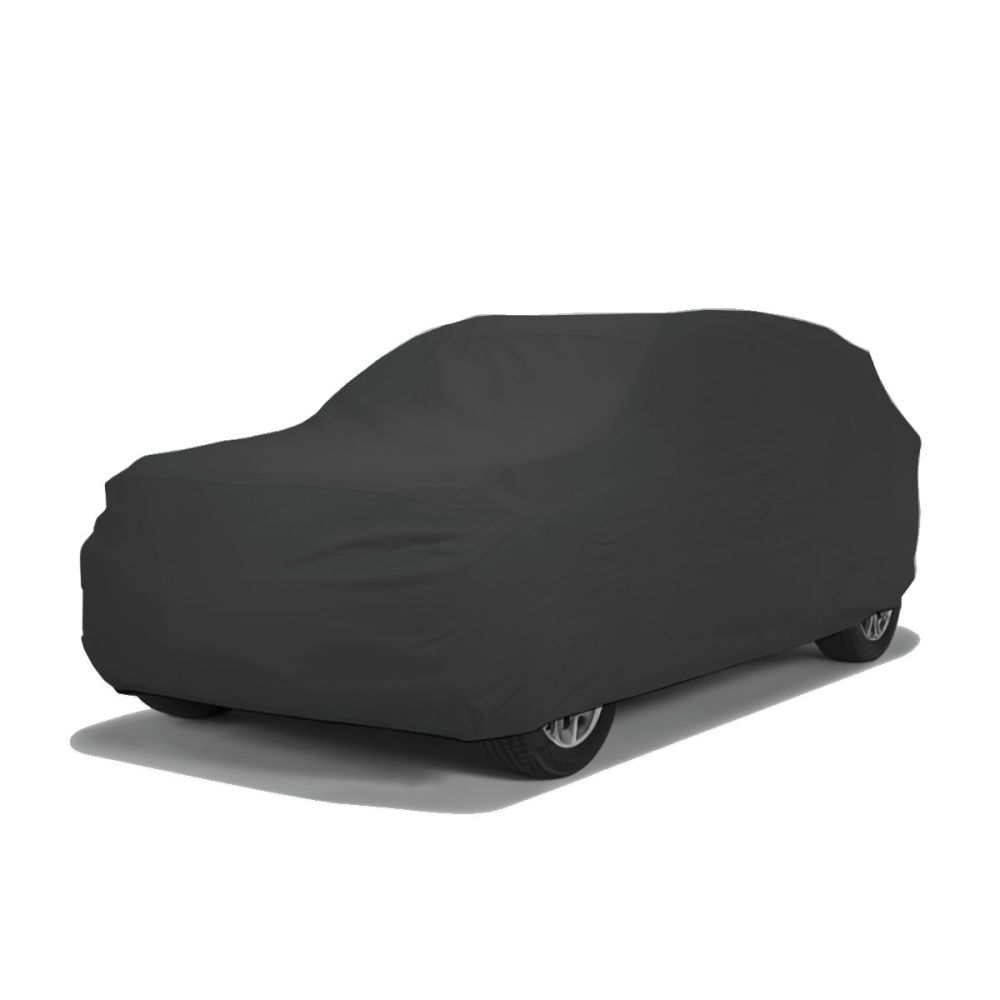 DaShield SoftTec Satin indoor SUV cover with breathable dust protection and fleece-soft lining