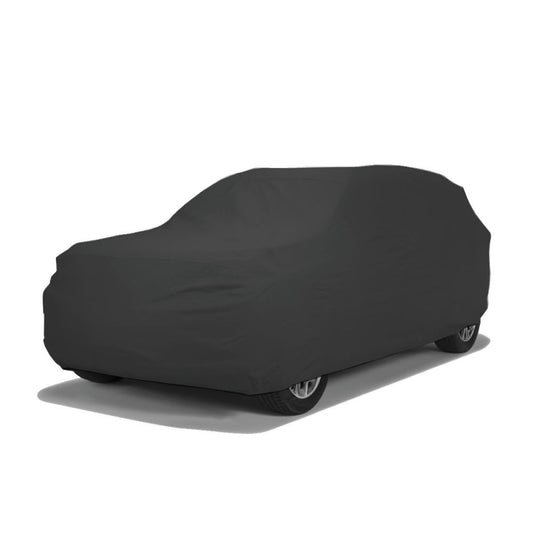 DaShield SoftTec Satin indoor SUV cover with breathable dust protection and fleece-soft lining