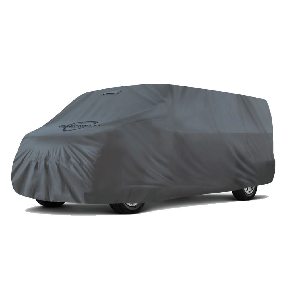 DaShield Ultimum Series van cover with all-weather protection and anti-condensation ventilation
